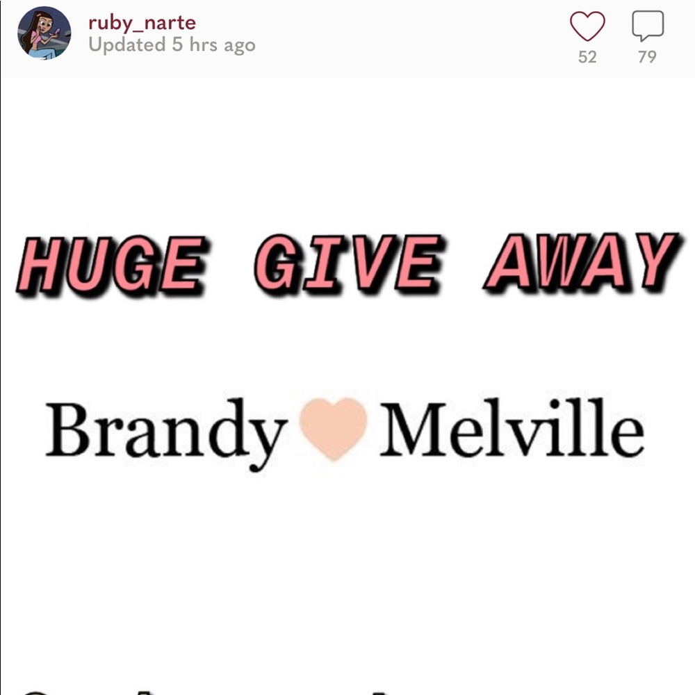 Giveaway entry